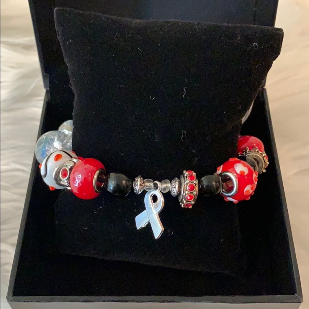 Handmade Stroke Survivor bracelet